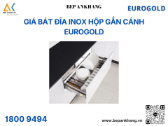 Giá bát đĩa inox hộp gắn cánh EU132800 (EUB6580) – Eurogold